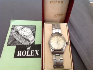Vintage Mans Rolex Tudor Oyster Prince (self Winding) Fully Circa 1956