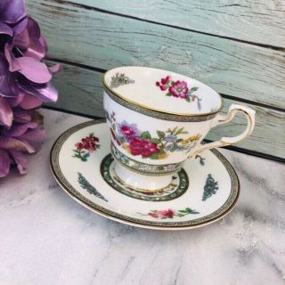 Paragon Tree Of Kashmir Scalloped Footed Cup & Saucer Royal Albert