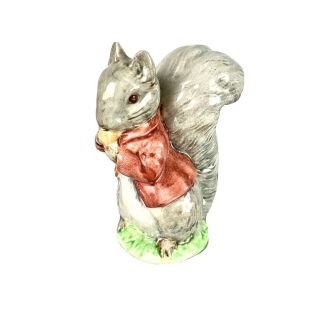 Beatrix Potter’s Timmy Tiptoes Figurine 1948 Beswick England Squirrel