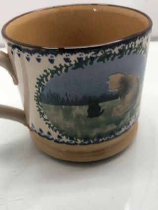 Landscape Cat By Nicholas Mosse Pottery Large 3.  5 " Mug 12 Ozs Made In Ireland