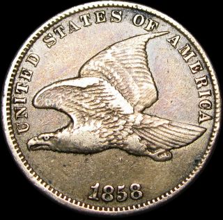 1858 Flying Eagle Cent Penny - - - - Type Coin - - - - C938