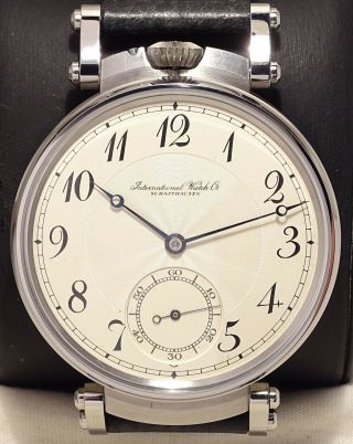 V.  Rare Iwc International Watch Co Schaffhausen Cal.  52 Jwc Chronometer Movement