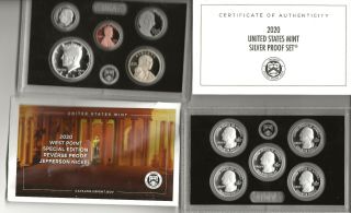 2020 Silver Proof Set With The Nickel