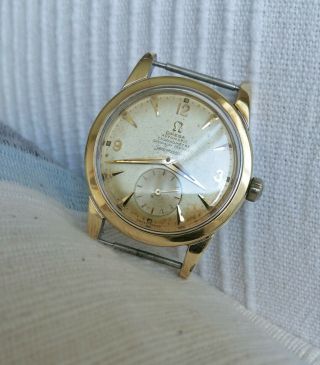 Vintage Omega Seamaster Automatic Watch,  Chronometer Cal.  343 - 2576,  Gold Filled