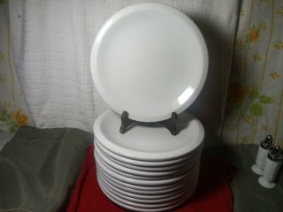 3 Culinary Arts Cafeware White 10 1/4 " Dinner Plates