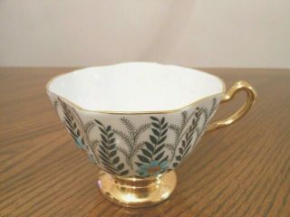 Vintage Rosina Bone China Footed Tea Cup Pattern 5197/ar Made In England