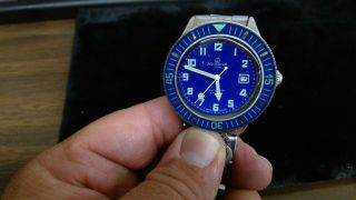 Vintage Mens Aquadive 1000 Wristwatch Triple Case
