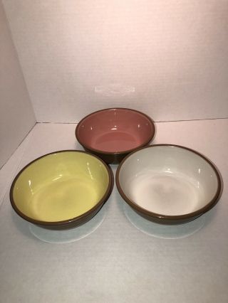 Set Of 3 Taylor Smith Chateau Buffet Bowls