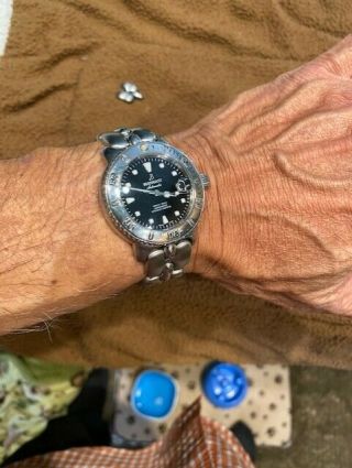 Bertolucci Pulchra Divers Watch,  Swiss Eta Chronometer Large 40mm Rare