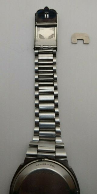 1970s PULSAR P - 2 NEIMAN MARCUS REF.  29166 LED TIME COMPUTER WATCH HARD TO FIND 2