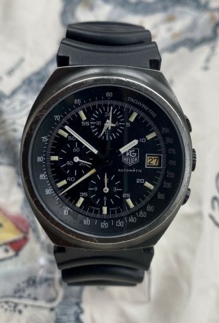 Tag Heuer 510.  501/12 Pvd Chronograph Wristwatch