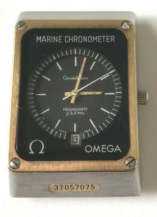 Vintage Omega Marine Chronometer Ref 198.  0074 Megaquartz