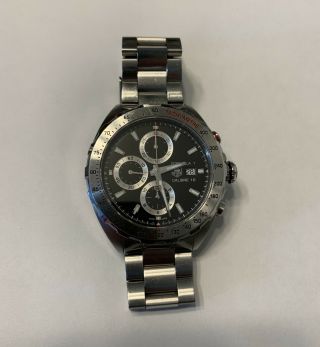Tag Heuer Formula 1 Calibre 16 Stainless Steel Chrono Automatic Watch Caz2010