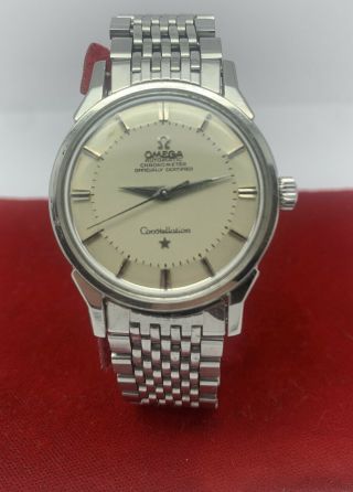 Vintage Omega Constellation Pie - Pan Dial Cal.  551 24 Jewel Automatic Watch