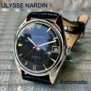 Ulysse Nardin Incabloc Date 25 Jewels Automatic Vintage Watch Wl4763