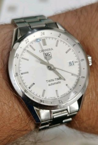 Tag Heuer Carrera Twin Time Calibre 7 Automatic - Box Papers