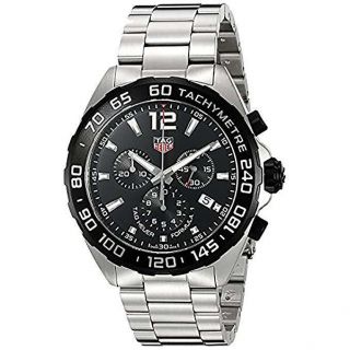 Tag Heuer Mens Formula 1 Stainless Steel Chronograph Watch Caz1010.  Ba0842
