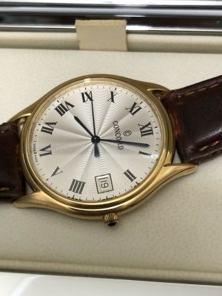 Concord Men’s Bennington Solid 18k Gold Watch 58.  78.  214
