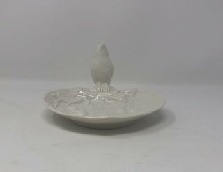 Grace’s Teaware Porclain Bird Floral Candy Or Cookie Dish.