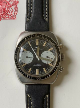Jaquet Droz Vintage Chronograph Wristwatch