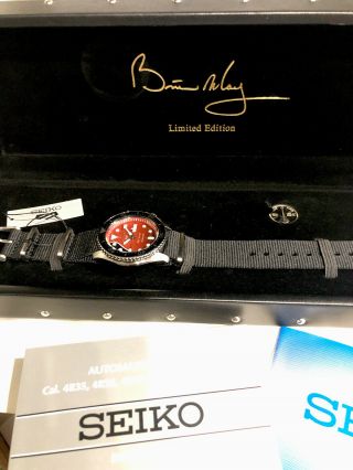 Seiko 5 Prospex Brian May Limited Edition Watch 7385 SRPE83K1 2