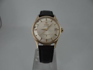 Omega Constellation Chronometer Pie Pan Gold And Steel Automatic Cal 561 Vintage