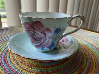 Paragon English Fine Bone China Teacup And Saucer " By Appointment To.  "
