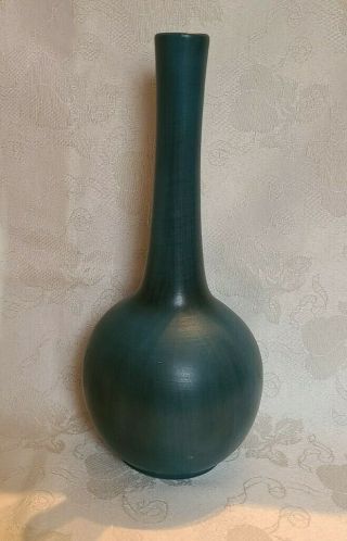 Vintage Royal Haeger Pottery Style 1919 Blue 10.  5 "