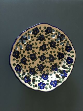 Pottery Dish - Handmade In Poland - Unikat - Signed