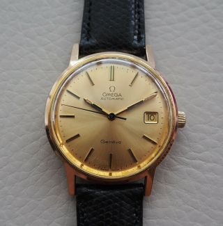 Omega Geneve - Ref 166.  0163 Cal 1012 - Vintage Watch - 1970s - Serviced