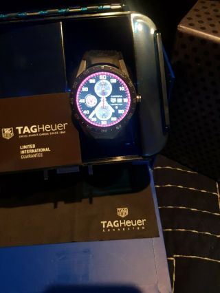 Tag Heuer Connected Series Mens Titanium Smart Watch Sar8a80.  Ft6045 W/ Box