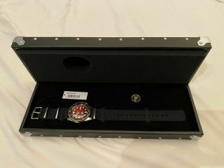Seiko SRPE83 Brian May Queen Limited Edition Red Watch Japan Factory Box Papers 3