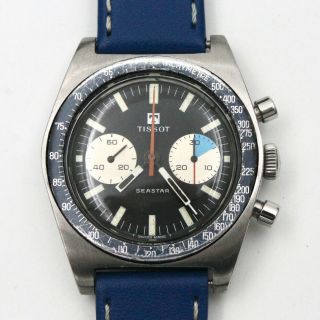 Tissot Seastar Vintage Chronograph Lemania 17j Swiss Watch - Serviced - Ready2wear
