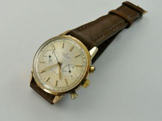 Vintage 1960s Breitling 2000 Top Time Chronograph Gents Watch Runs For Repair