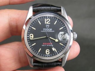 Vintage Tudor Prince Oysterdate Ranger 2824 - 2 25j Ss Swiss Automatic Mens Watch