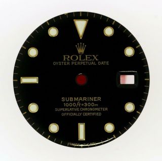 Men Rolex Submariner 40mm 16618,  16803,  16808 Gloss Black Dial 2/Tone J5 2