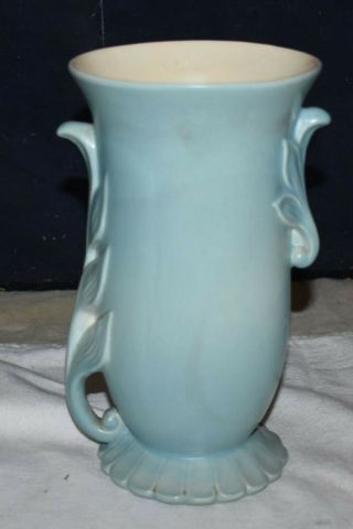 Vintage Mid Century Modern Red Wing Pottery Vase - 1103 - Fine Details