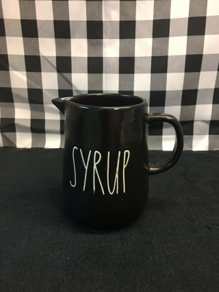 Rae Dunn Small Pour Pitcher “syrup”