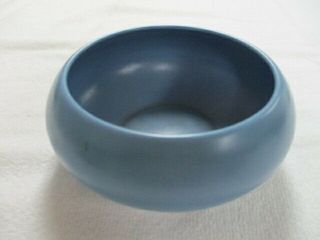 Vintage Catalina Island Blue Pottery Bowl 6 " Diameter