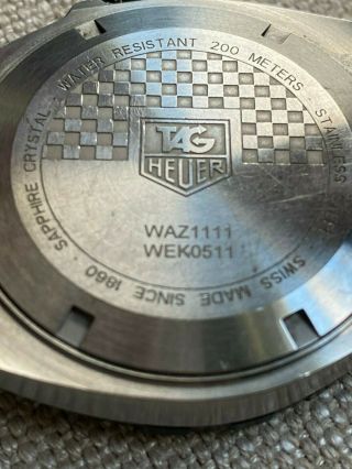 Tag Heuer Formula 1 waz1111.  ba0875 Watch - perfect crystal 2