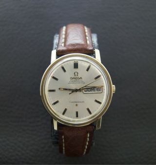 Vintage Omega Constellation Gold & Steel Automatic Cal.  751 Quick Date Ref.  168016