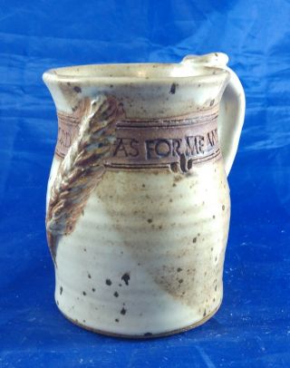 Hand Thrown Pottery Coffee Mug Glazed,  