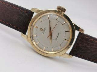 Vintage Omega Seamaster 2577 - 27 Automatic Bumper Cal Ω 354 Gold Plated - 34 Mm