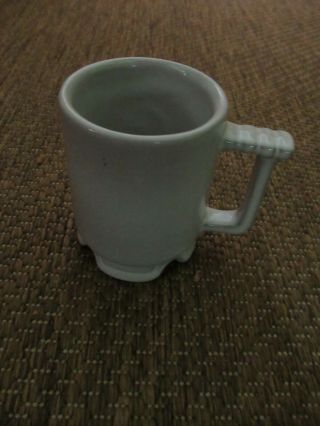Vintage Frankoma Gray Art Pottery Coffee Mug Cup NO CHIPS 2