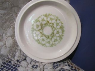Vintage Collectable Hornsea Fleur Paterned 7 " Side Plate Made In England
