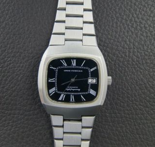 Vintage Girard Perregaux Gyromatic High Frequency Automatic Black Dial