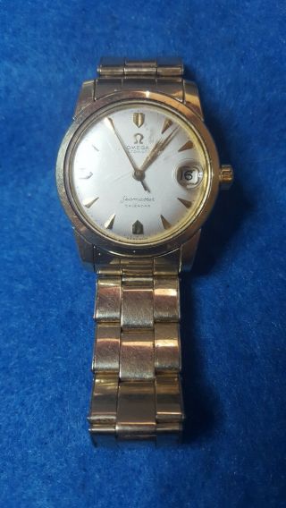 Vintage Men’s Omega Seamaster Watch –,  14k Gold Filled