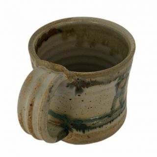 Holloman Studio Art Pottery Coffee Tea Cup Mug Signed 3