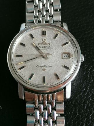 Vintage Omega Constellation 168.  018 Cal.  564 Automatic Wristwatch Men’s - 1960’s