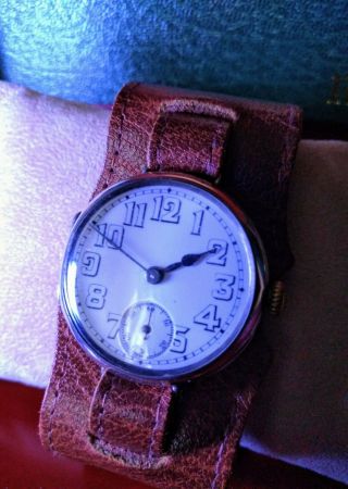 WW1 Rolex Officers Trench watch,  1916,  plus 2 x Donor movements 3